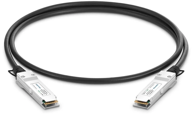 Main image of 40G QSFP DAC, 3M (10ft) Passive Direct Attach Copper Twinax Cable Compatible with Cisco QSFP-H40G-CU3M