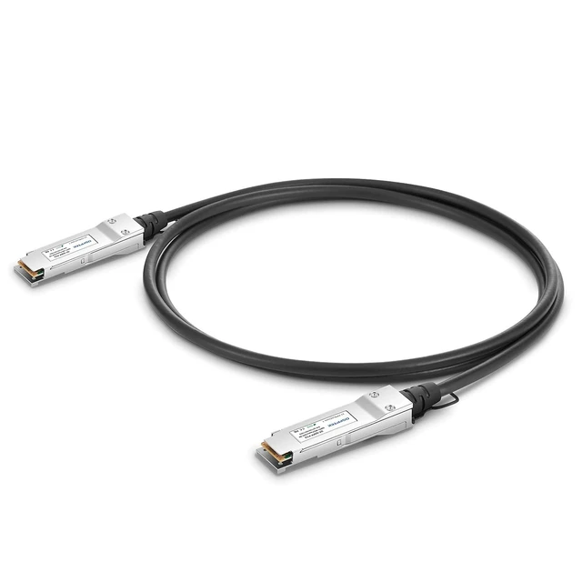 Alt view image 2 of 5 - 40G QSFP DAC, 3M (10ft) Passive Direct Attach Copper Twinax Cable Compatible with Cisco QSFP-H40G-CU3M