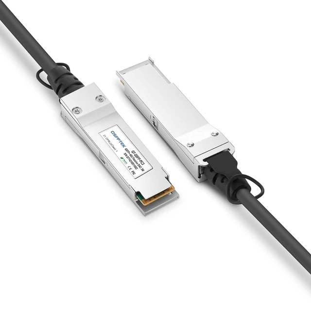Alt view image 4 of 5 - 40G QSFP DAC, 3M (10ft) Passive Direct Attach Copper Twinax Cable Compatible with Cisco QSFP-H40G-CU3M
