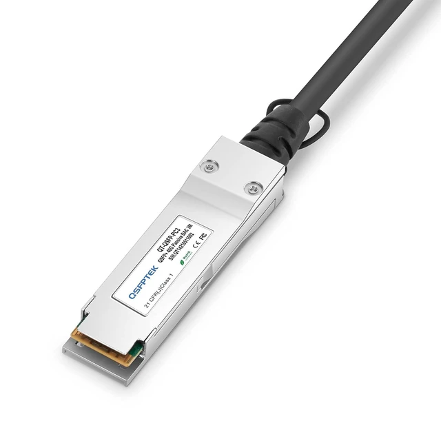 Alt view image 5 of 5 - 40G QSFP DAC, 3M (10ft) Passive Direct Attach Copper Twinax Cable Compatible with Cisco QSFP-H40G-CU3M