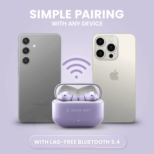 Alt view image 4 of 5 - Back Bay Audio True Wireless Earbuds Noise Cancelling Earbuds, Premium ANC
