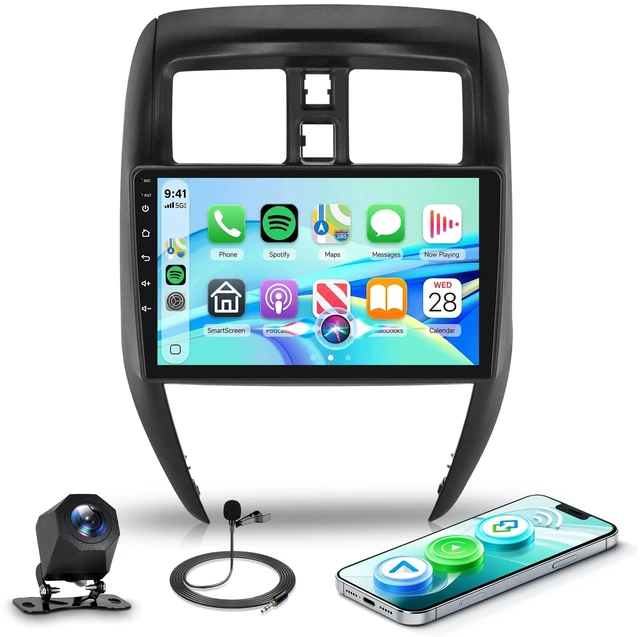 Main image of Rimoody Linux Car Stereo Radio for Nissan Versa Sedan 2015-2019 Carplay