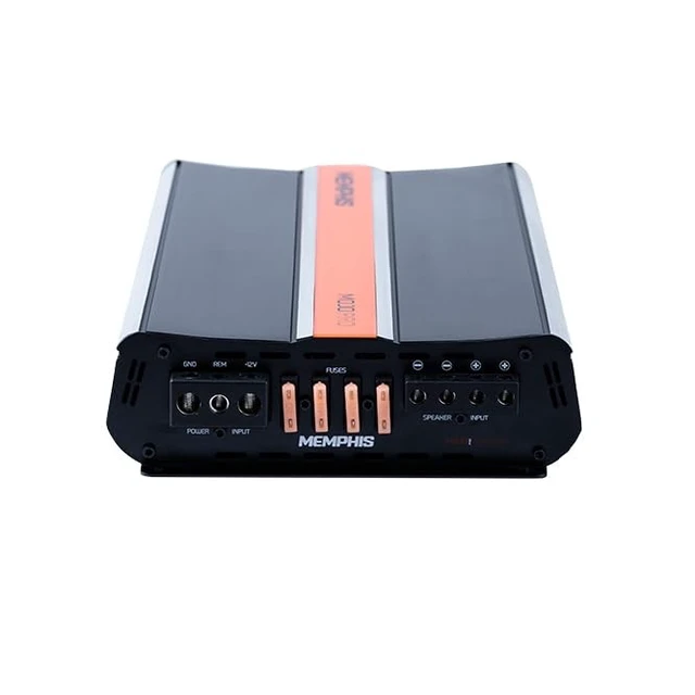 Alt view image 4 of 5 - Memphis MJP2000.1 Monoblock Subwoofer Amplifier - 2000 Watts RMS x 1 at 1-Ohm