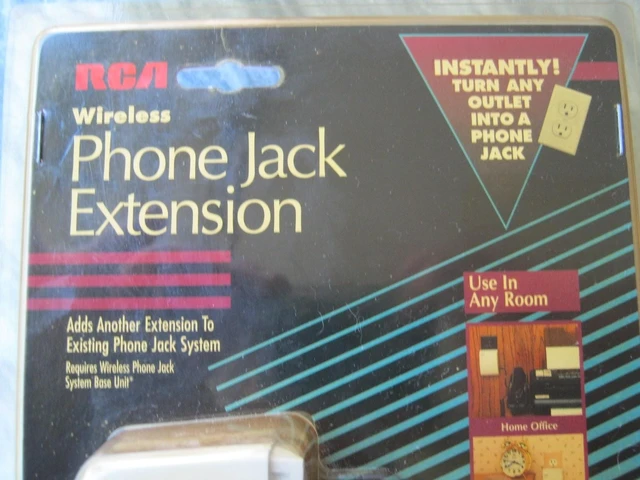 Alt view image 3 of 5 - RCA RC920 Wireless Phone Jack Extension