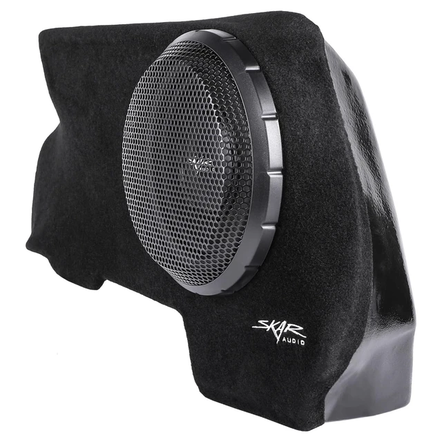 Alt view image 2 of 5 - Skar Audio Single 10" Loaded Sealed Subwoofer Enclosure Compatible with 2021-2025 Nissan Rogue Vehicles