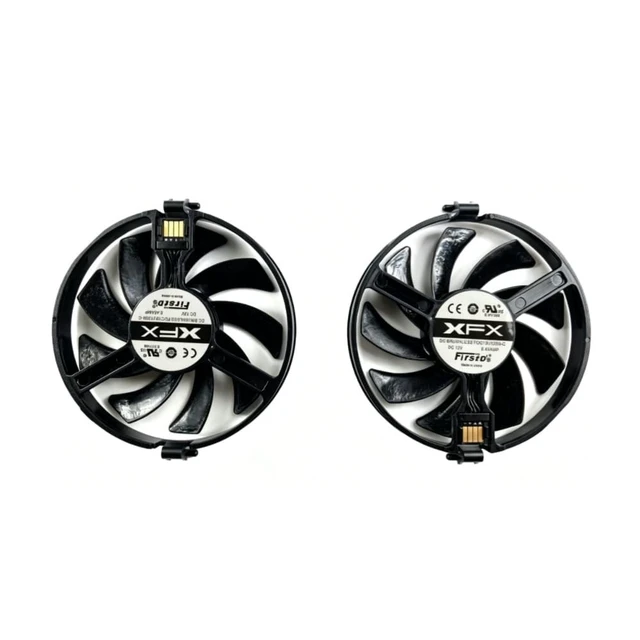 Alt view image 3 of 3 - AKUYAO 85mm GPU Cooling Fans Replacement for XFX Radeon RX470 480 GTR Black Edition FDC10U12S9-C Graphics Card