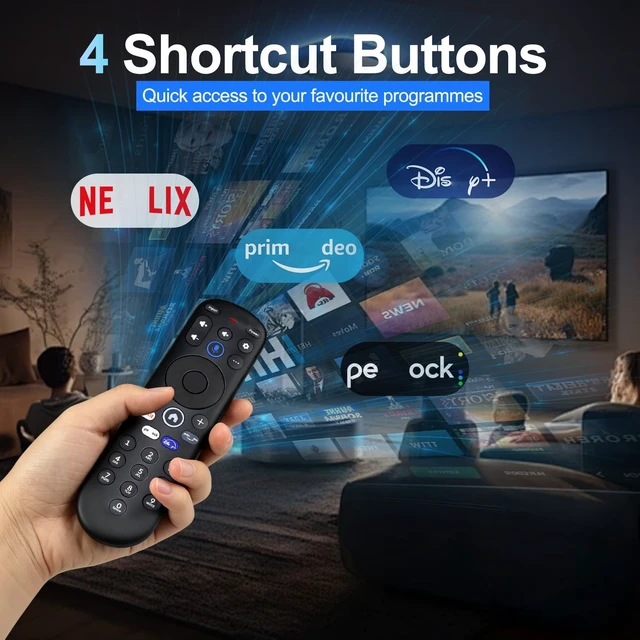 Alt view image 5 of 5 - Voice Remote Replacement for Xumo TV - CP-RC1NA-23