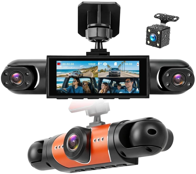 Main image of 4 Channel Dash Cam 360 View, 24H Parking Mode