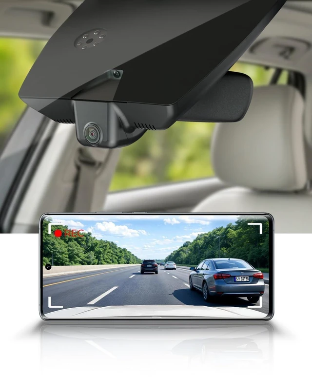 Main image of Fitcamx 4K Dash Cam Suitable for Hyundai IONIQ 6 2023-2025 & IONIQ 6 N 2026, OEM Factory Look, Ultra HD 2160P Video, Built-in WiFi & APP, Loop Recording, G-Sensor, Easy to Install, 64GB Card
