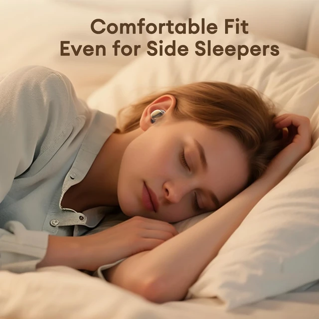 Alt view image 3 of 5 - PAXA Sleep Headphones for Side Sleepers, Sleep Invisible Earbuds