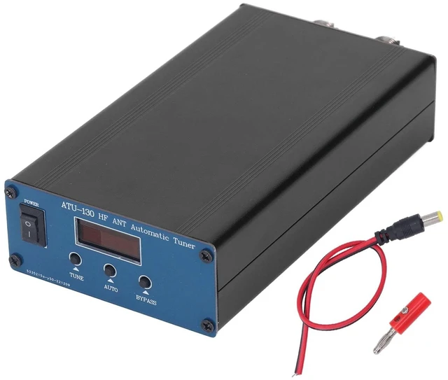Main image of Antenna Tuner Shortwave Automatic ATU-130 1.8-50MHz 200W Micro Mini Tuner with Metal Housing