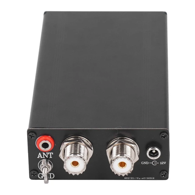 Alt view image 3 of 5 - Antenna Tuner Shortwave Automatic ATU-130 1.8-50MHz 200W Micro Mini Tuner with Metal Housing
