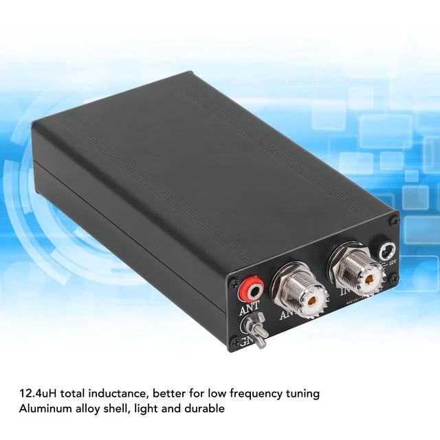 Alt view image 5 of 5 - Antenna Tuner Shortwave Automatic ATU-130 1.8-50MHz 200W Micro Mini Tuner with Metal Housing