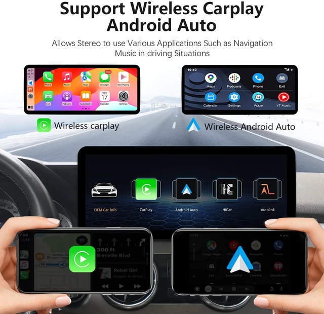 Alt view image 4 of 5 - Uckazy 12.3" for Mercedes GLK X204 NTG4.0 2008-2012 CarPlay Android
