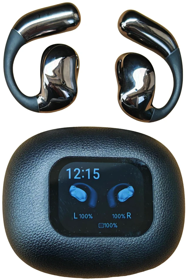 Main image of TWS AI Real-time Sync Translation Wireless Bluetooth Earbuds, Black