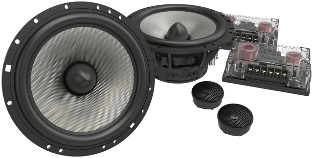 Main image of HEX Audio HEX-CS65C 6.5" 250 Watt Component Speaker System