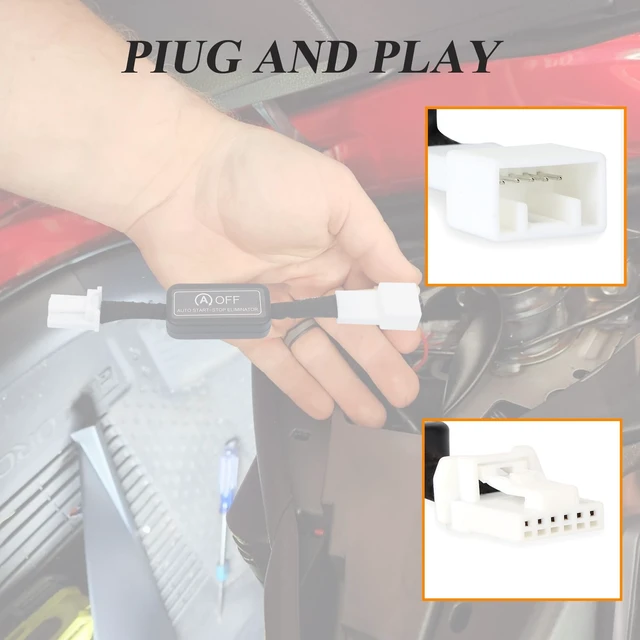 Alt view image 5 of 5 - Tectary Auto Start Stop Eliminator Fits for Toyota Tundra 2022-2025 2026/ GR Corolla IMT 2023-2025/ Highlander 2020-2025, Autostop A-Off System Delete/Disabler/Canceller Device