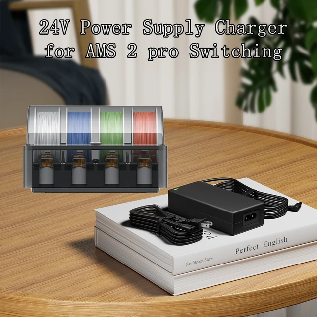 Alt view image 3 of 5 - Power Adapter for Bambu Lab AMS 2 Pro Automatic Material System