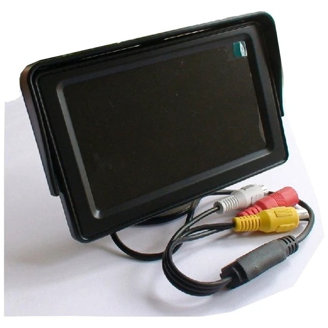 Alt view image 3 of 5 - 12V-24V 4.3" Car LCD Monitor + Waterproof 18 LED IR Night Vision Vehicle Auto Reverse Parking Backup Camera Rear View Kit with 10M cable