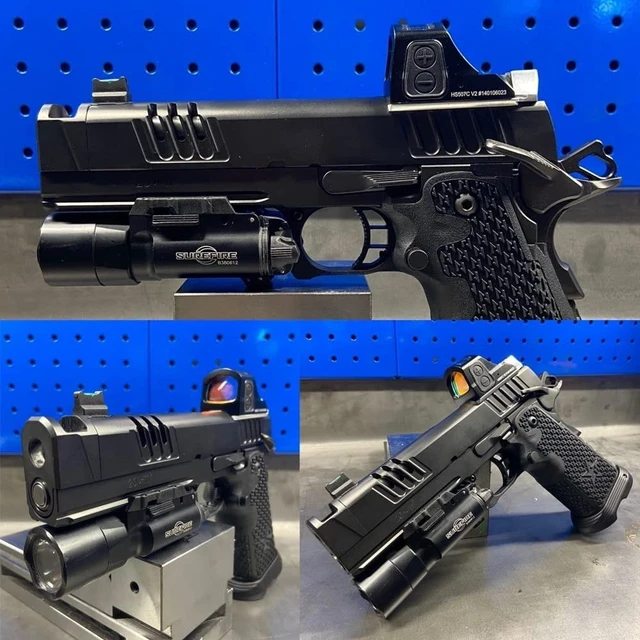 Alt view image 3 of 5 - Optic Adapter Plate Compatible with Staccato Duo fits Trijicon RMR/RMR HD/SRO/Holosun 407C / 507C / 508C / 508T / C&H COMP/EDC XL/COMP MAX/Olight Osight X