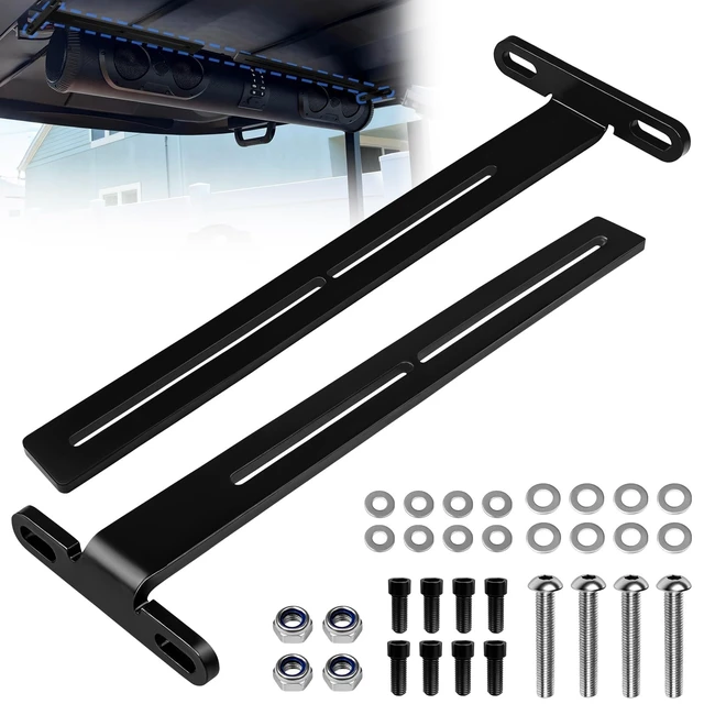 Main image of lodfGL Heavy-Duty Golf Cart SouldBar Mount T-Bracket, Adjustable Steel Roof Soundbar Mounting Bracket for SE18, SE26, SEB26, SEDS32 Soundbars Universal T-Shaped Bracket for Golf Carts