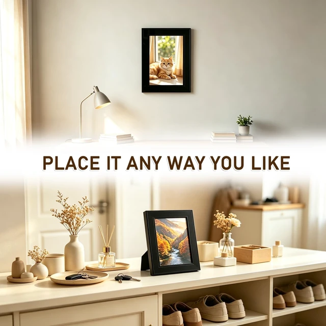 Alt view image 5 of 5 - loc&amera Spy Camera Hidden Camera Picture Frame No WiFi Needed Nanny Cam