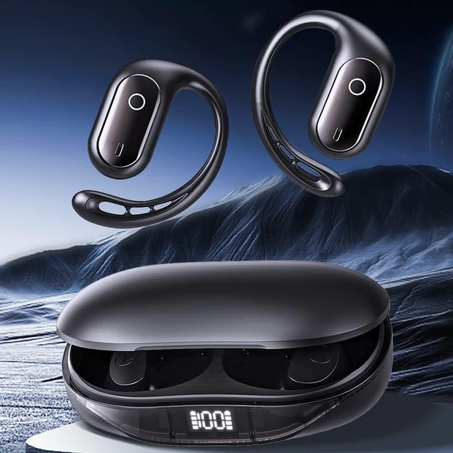 Alt view image 5 of 5 - Ai Translation Earbuds Real Time,144 Languages & Accents Translation Open-Ear Wireless Headphones,3-in-1 Translating Devicefor Travel Business Meeting Learning (White)