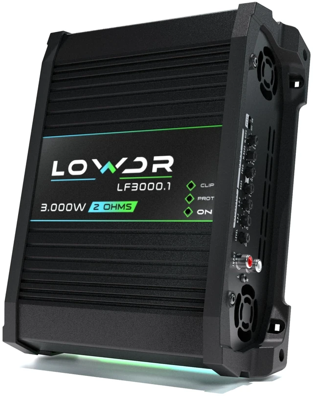 Alt view image 3 of 5 - LOWDR LF 3000.1_2 Ohm Car Audio Digital Mono Amplifier 3000W RMS 1 Channel RCA Input Full Range High Efiency Class D Monoblock
