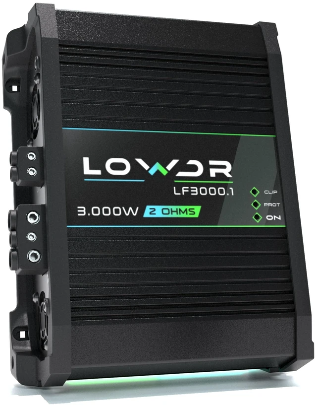 Alt view image 2 of 5 - LOWDR LF 3000.1_2 Ohm Car Audio Digital Mono Amplifier 3000W RMS 1 Channel RCA Input Full Range High Efiency Class D Monoblock