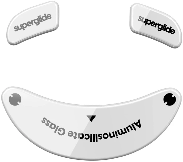 Main image of Pulsar Gaming Gears Superglide - Fastest and Smoothest Mouse Feet/Skates Made with Ultra Strong Flawless Glass Super Fast Smooth and Durable Sole for G-Wolves Hati-S Wireless