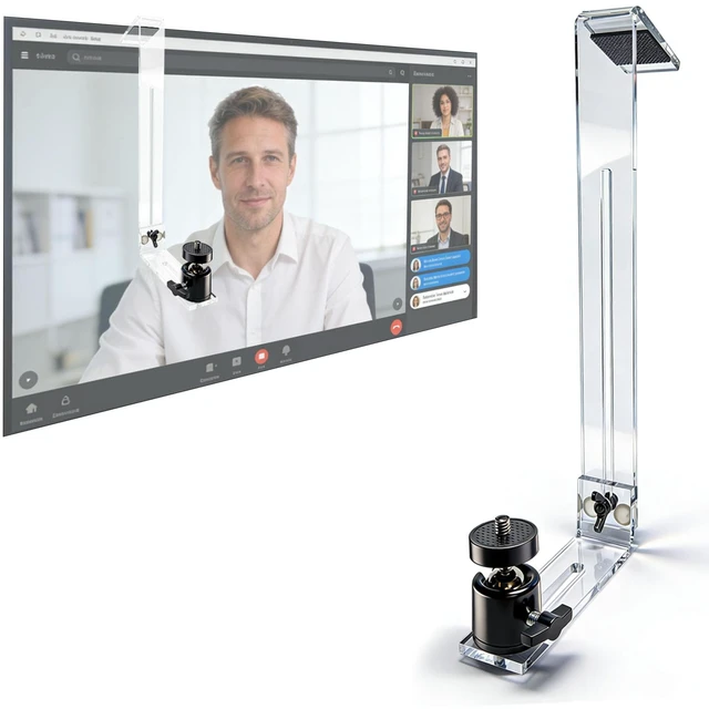 Main image of JUHARFA M1 Pro Webcam Mount for Monitor