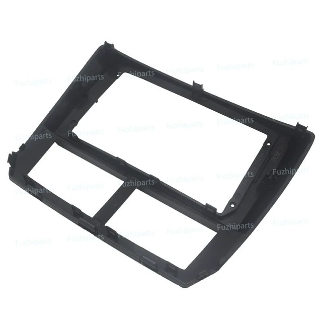 Alt view image 4 of 5 - 9'' Car Dash Radio Stereo Frame Fascia Bezel W/Radio Power Harness Cable for Subaru Forester Impreza 2007~2012 Mount Trim Panel