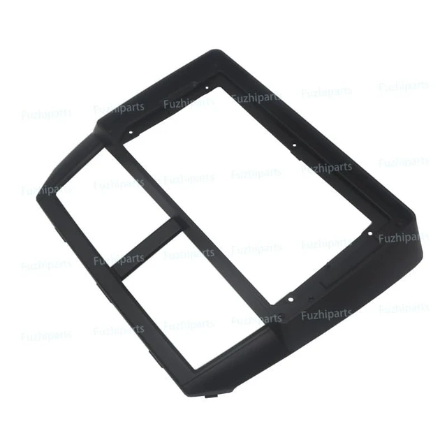 Alt view image 5 of 5 - 9'' Car Dash Radio Stereo Frame Fascia Bezel W/Radio Power Harness Cable for Subaru Forester Impreza 2007~2012 Mount Trim Panel