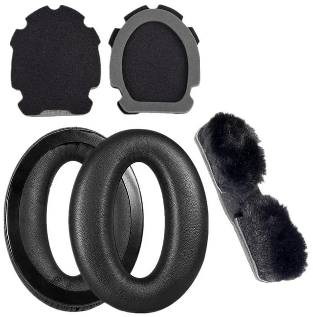 Main image of Replacement Ear Pads Headphones for Bose Aviation Headset X A10 A20 Cushions Earcups MuffsBlack