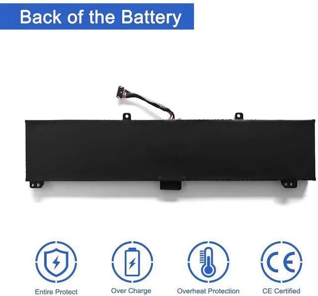 Alt view image 6 of 6 - L13M4P02 L13N4P01 Laptop Battery Replacement for Lenovo Erazer Y50 Y50-70 Y50-80 Y50P Y50P-70 Y70 Y70-70 Series L13M4P02 L13N4P01 121500250 121500251 5B10K10190 (7.4V 54Wh)