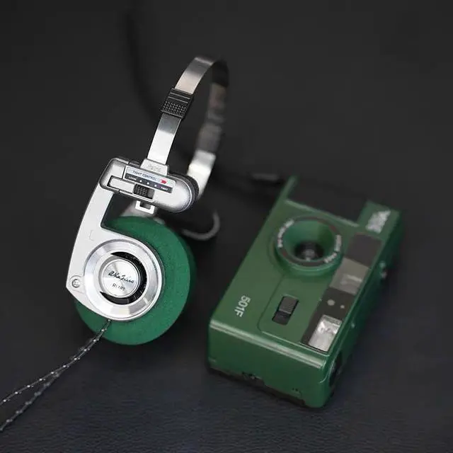 Alt view image 5 of 6 - GVOEARS Replacement Cushion Earpads for Koss Portapro Headphones 1 Pair (Green)
