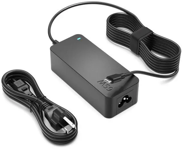 Main image of 65W USB C Charger Compatible with Lenovo Laptop, Thinkpad/Yoga/Chromebook/IdeaPad (UL Certified Safety) Type-C Fast Charging Adapter