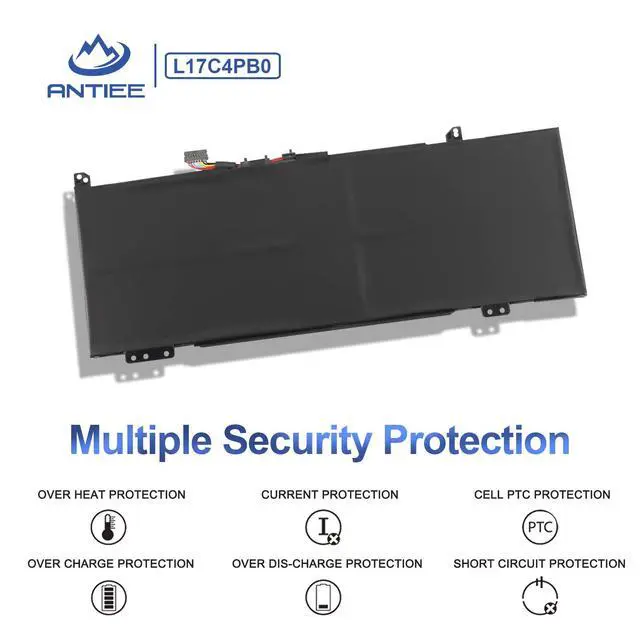 Alt view image 5 of 7 - L17C4PB0 Laptop Battery Replacement for Lenovo Flex 6-14IKB 14ARR IdeaPad | 530S-14ARR 530S-15IKB 530S-14IKB Series L17M4PB0 L17M4PB2 L17C4PB2 5B10Q16066 5B10Q22883 5B10Q16067 7.68V 45Wh 5928mAh