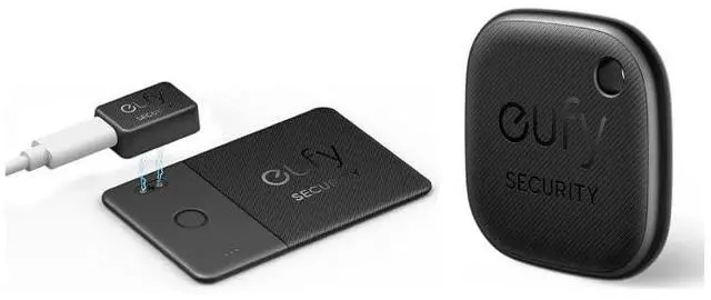 Main image of SmartTrack Card E30 (Black, 1-Pack)+ by Anker SmartTrack Link (Black, 1-Pack),Works with Apple Find My (iOS only), Key Finder, Bluetooth Tracker for Earbuds and Luggage