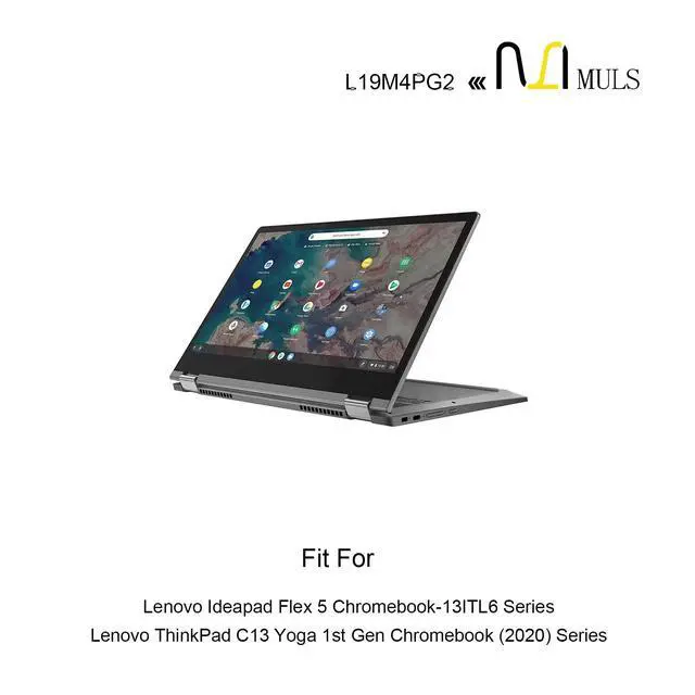 Alt view image 3 of 7 - L19M4PG2 Laptop Battery for Lenovo IdeaPad ChromeBook Flex 5 13.3 inch | Model 82B80006UX Series L19D4PG2 5B10X63138 L19L4PG2 5B10X63136 SB10X63140 5B10X63141 SB10X63137 7.68V 51Wh with Tools