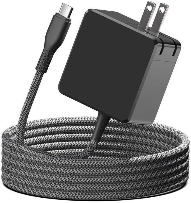 Main image of 65W USB Type C Charger for Nimo N151 N151S N152 N153 N154 15.6" N171 N171S 17.3" FHD Laptop Notebook PC PD3.0 GaN 60W 65w USB-C Power Supply Travel Charger with 6.6ft USB C Cable & Foldable Plug