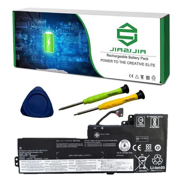 Main image of 01AV489 Laptop Battery Replacement for Lenovo ThinkPad T470 T480 A475 A485 TP25 Series Notebook SB10K97577 01AV419 SB10K97576 01AV421 SB10K97578 01AV420 Black 11.4V 24Wh 2100mAh