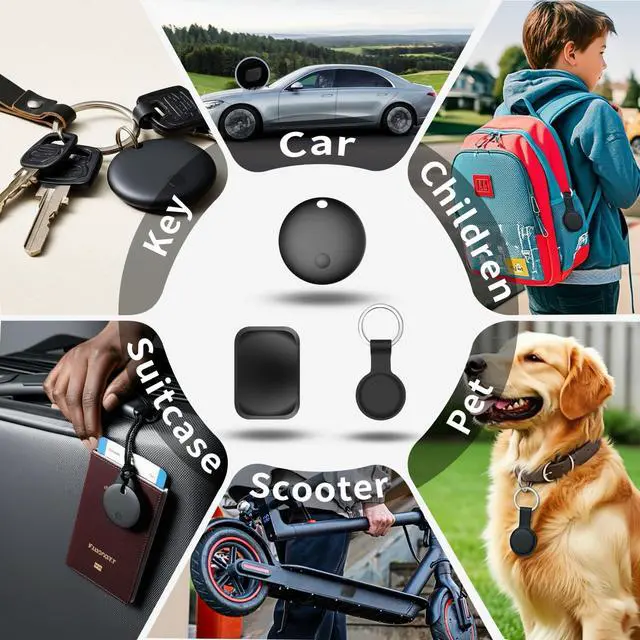 Alt view image 4 of 7 - Mini GPS Tracker for Vehicles (iOS & Android Compatible) | Hidden Magnetic Car Tracking Device, No Monthly Fee or Subscription, Smart Tags Finder for Keys, Luggage, Wallet, Suitcases