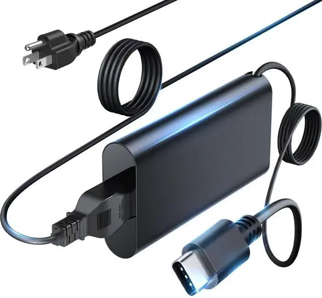 Main image of 130W 90W 65W USB C Laptop Charger,Type-C AC Wall Adatper & Replacement Plug | Compatible with HP chromebook Lenovo Dell Acer Asus Samsung Google Computer Type C Fast-Charging Power Supply AC Adapter