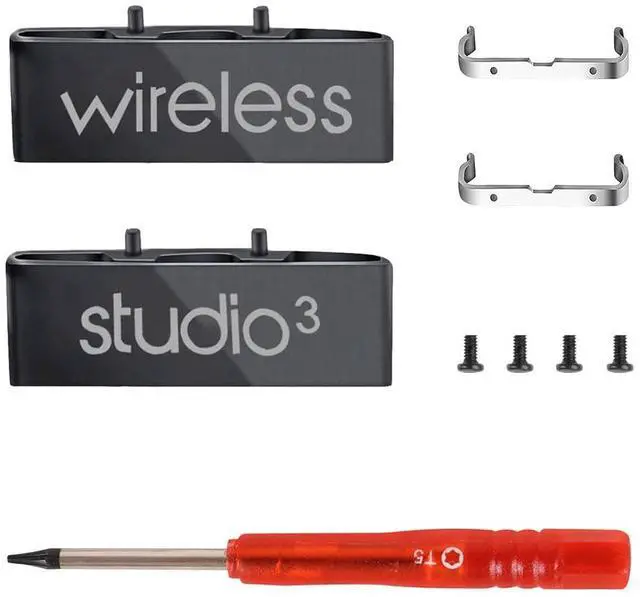 Main image of Studio 3 Replacement Hinge as Same as OEM A1914 Replacement Parts Repair Kit Durable Accessories Compatible with Beats by Dre Studio3 (A1914) and Studio Pro (A2924) Wireless Headphones (Black)