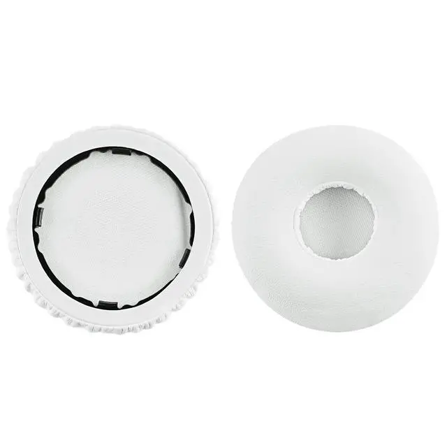 Alt view image 3 of 6 - Replacement Ear Pads Compatible with Beats Solo Wireless (Solo-Bluetooth) (810-00012-00) (810-00012-01) Headphones, Ear Cushions with Video Guide (White)