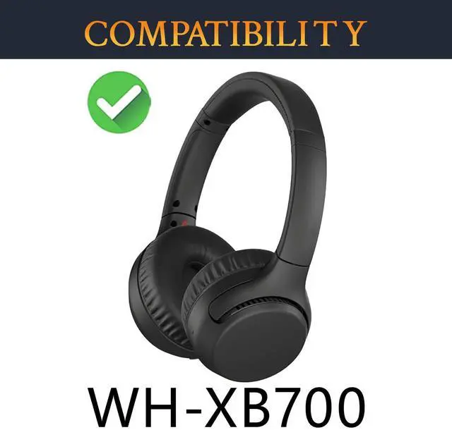 Alt view image 2 of 6 - Earpads for Sony WH-XB700 - Black