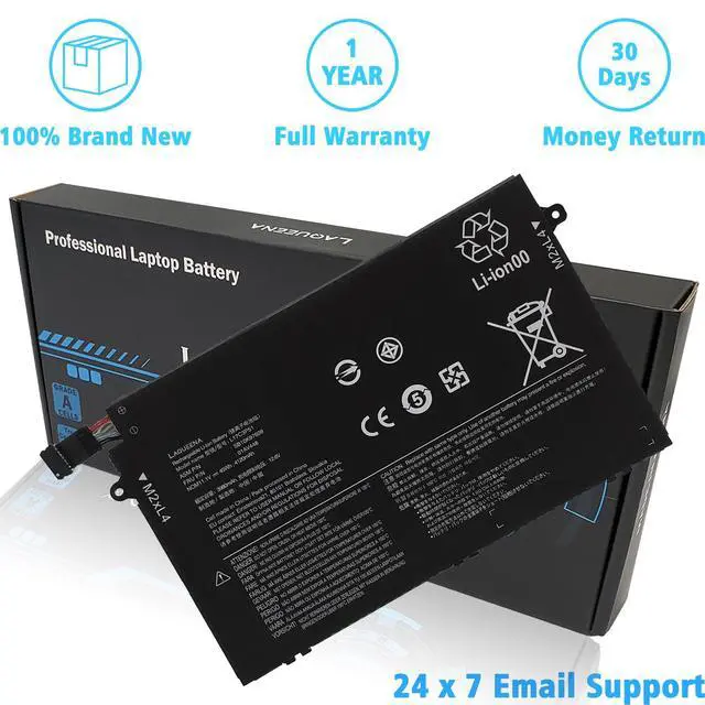 Alt view image 5 of 7 - L17C3P51 Laptop Battery Compatible with Lenovo ThinkPad E480 E485 E495 E580 E585 E490 E590 E595 E14 E15 Series L17M3P52 01AV447 L17L3P51 01AV445 01AV448 L17M3P51 01AV446 SB10K97609