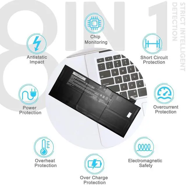 Alt view image 5 of 7 - L140BAT-4 Laptop Battery Replacement for CLEVO L140CU L141CU L140MU L141MU for Clevo Schenker VIA 14 Wooking Jiasha ST Pro 7.7V 73Wh