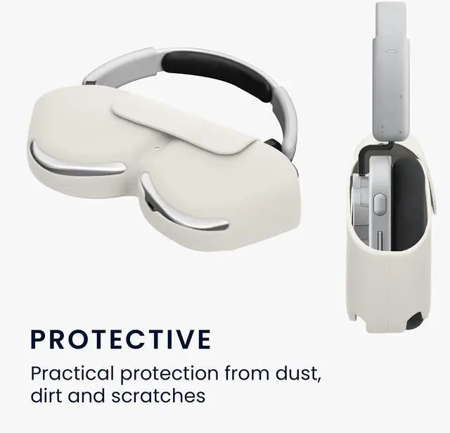 Alt view image 4 of 7 - Silicone Cover for Nothing Headphone (1) Case - Holder for Over-Ear Headphones - White